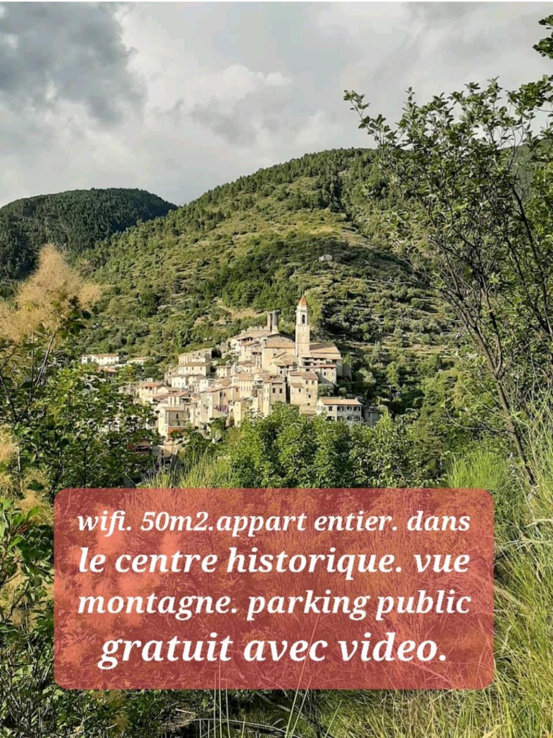 Gite Des Remparts Lucéram Exterior foto